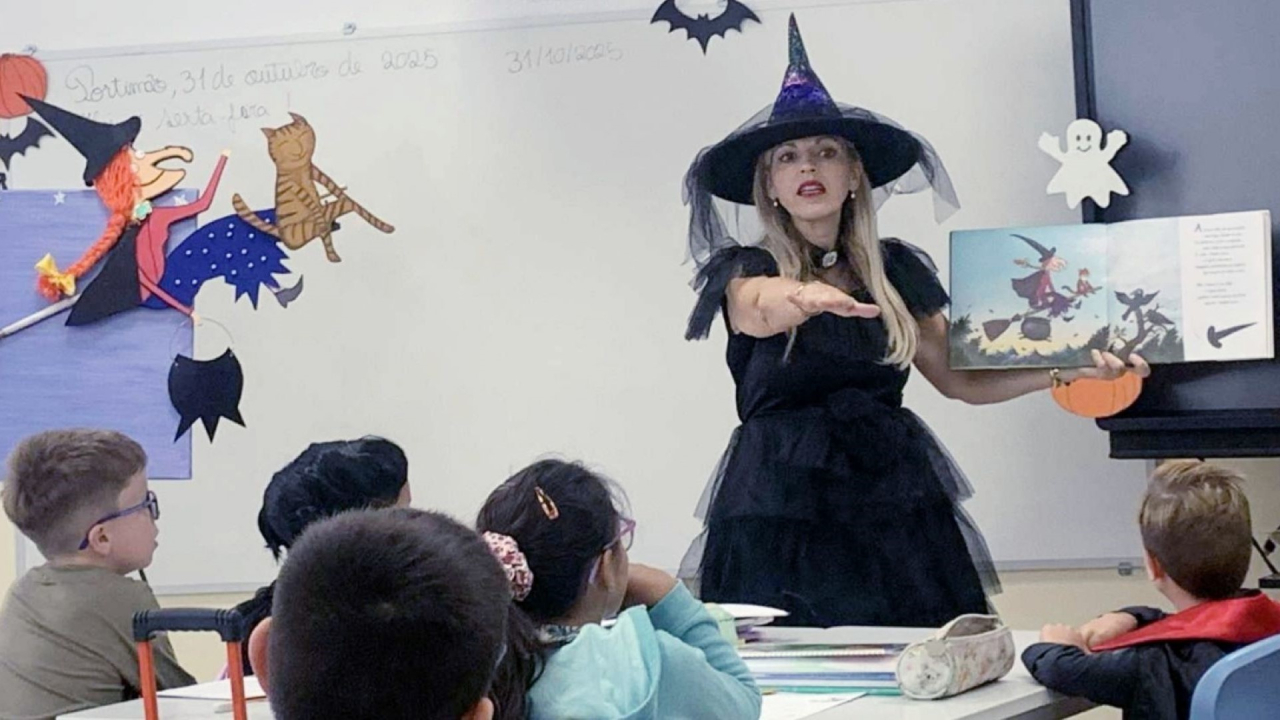Comemoração do Halloween nas Bibliotecas das EB Pedra Mourinha e Chão das Donas