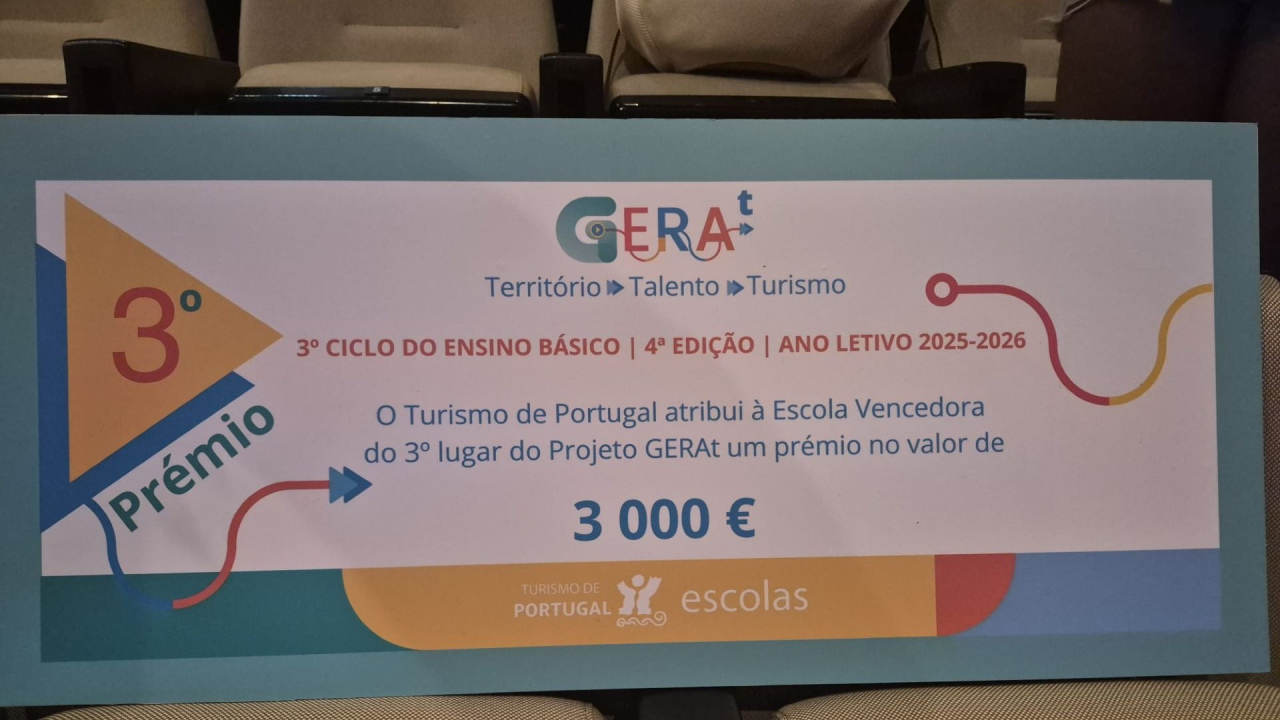 Terceiro lugar nacional no concurso GERAt