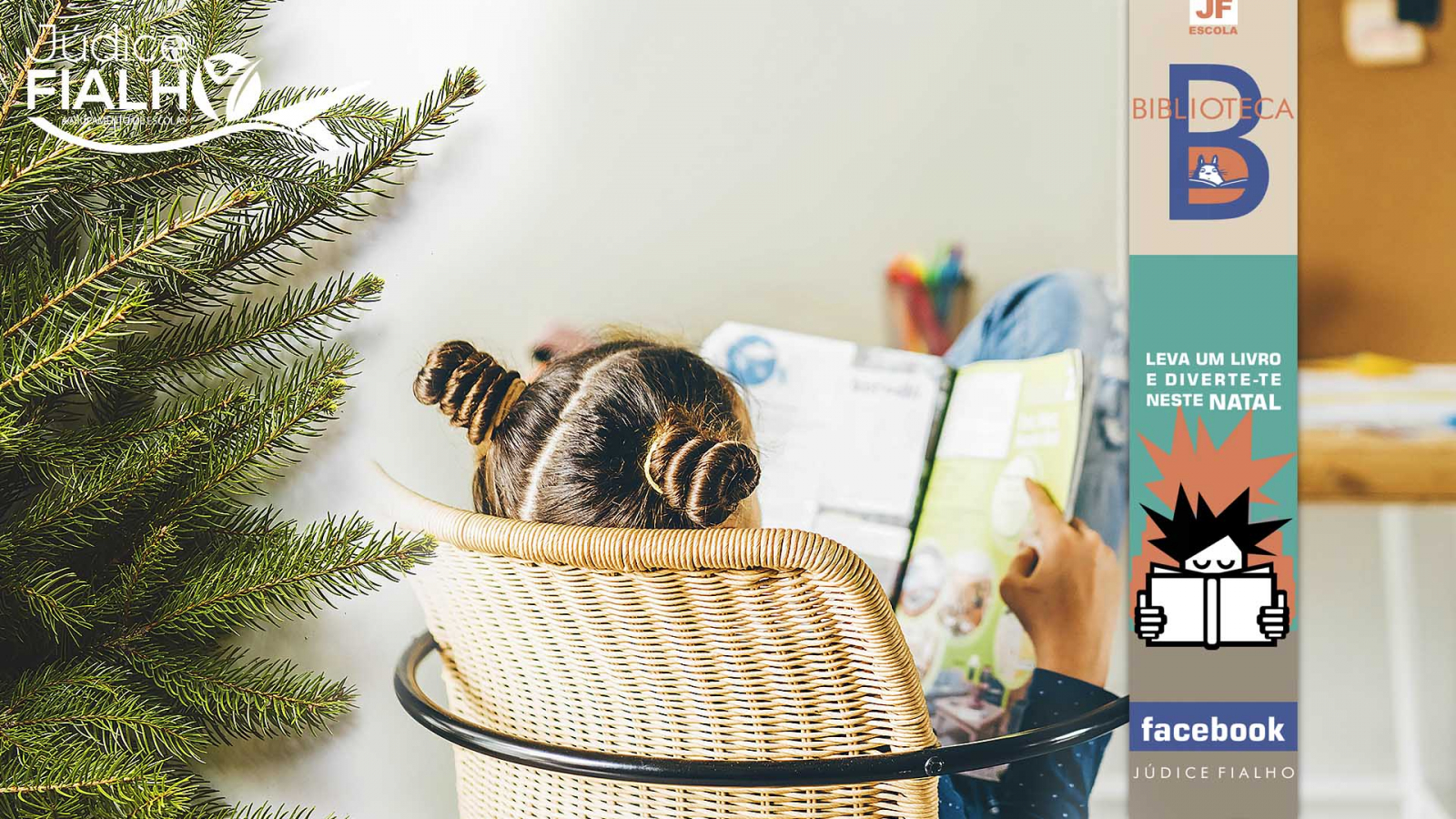 Marcador de livros: requisição domiciliária de livros da Biblioteca Júdice Fialho