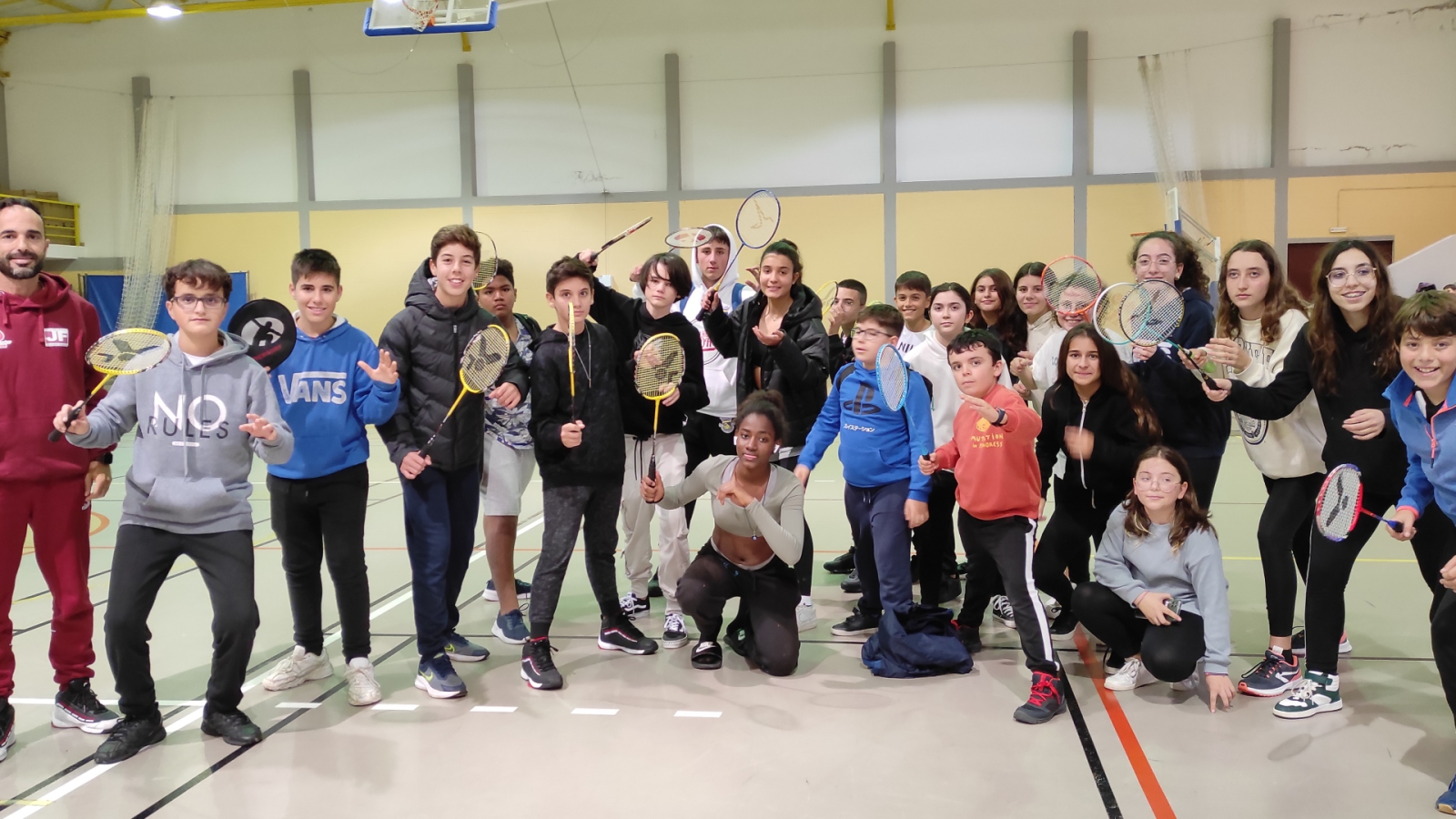 Equipa de Badminton JF_ 1º Torneio de Badminton