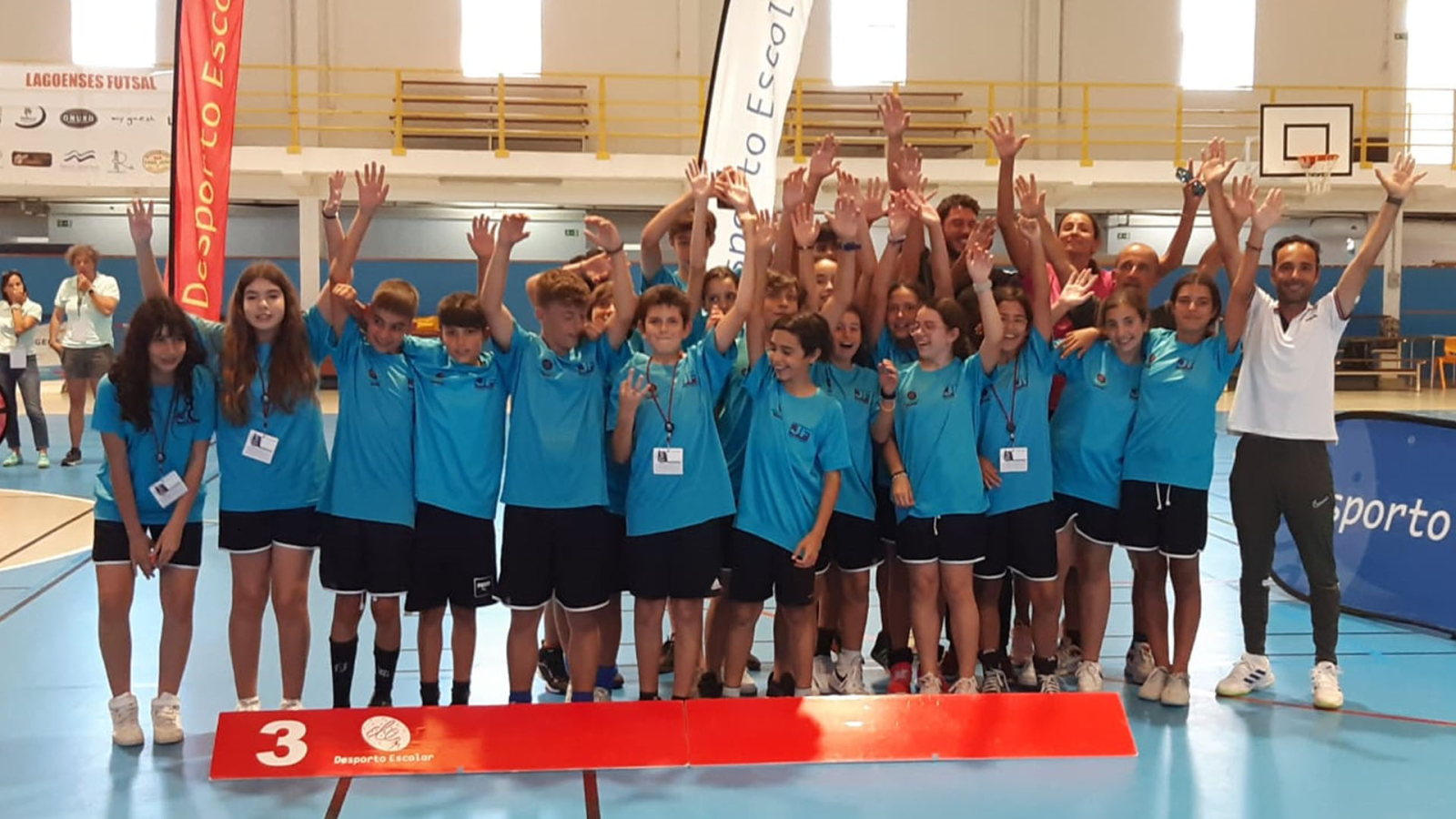 TAÇA DO DESPORTO ESCOLAR- JÚDICE FIALHO 3º CLASSIFICADO