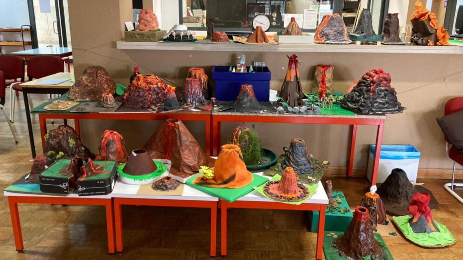 Exposição - Consequências da Dinâmica Interna - vulcanismo