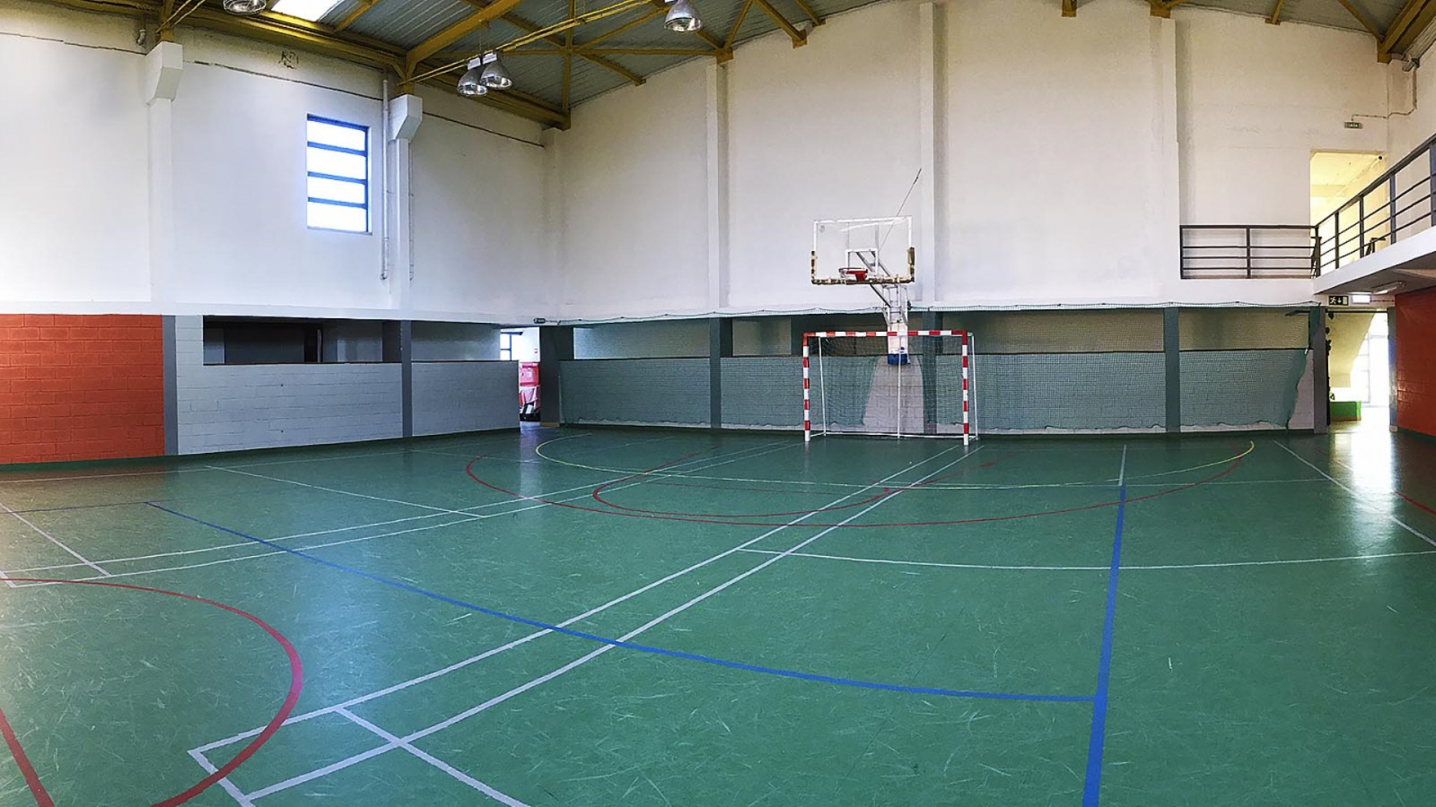 Educação Física - Mapa dos Espaços de Aula