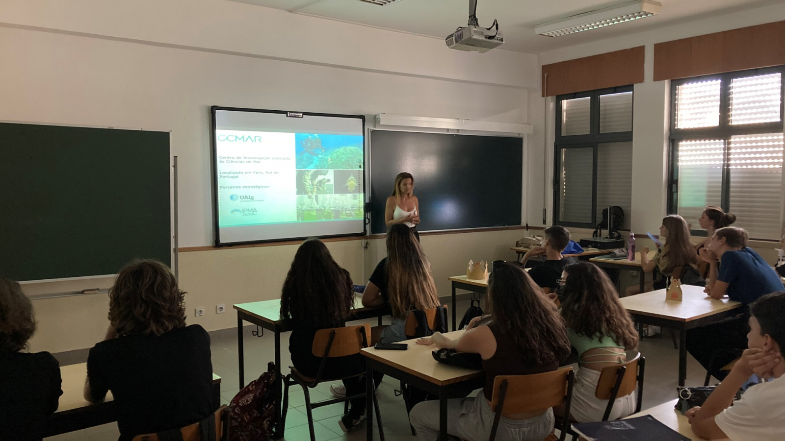 Cientificamente provável - os cientistas do CCMAR vieram à nossa Escola