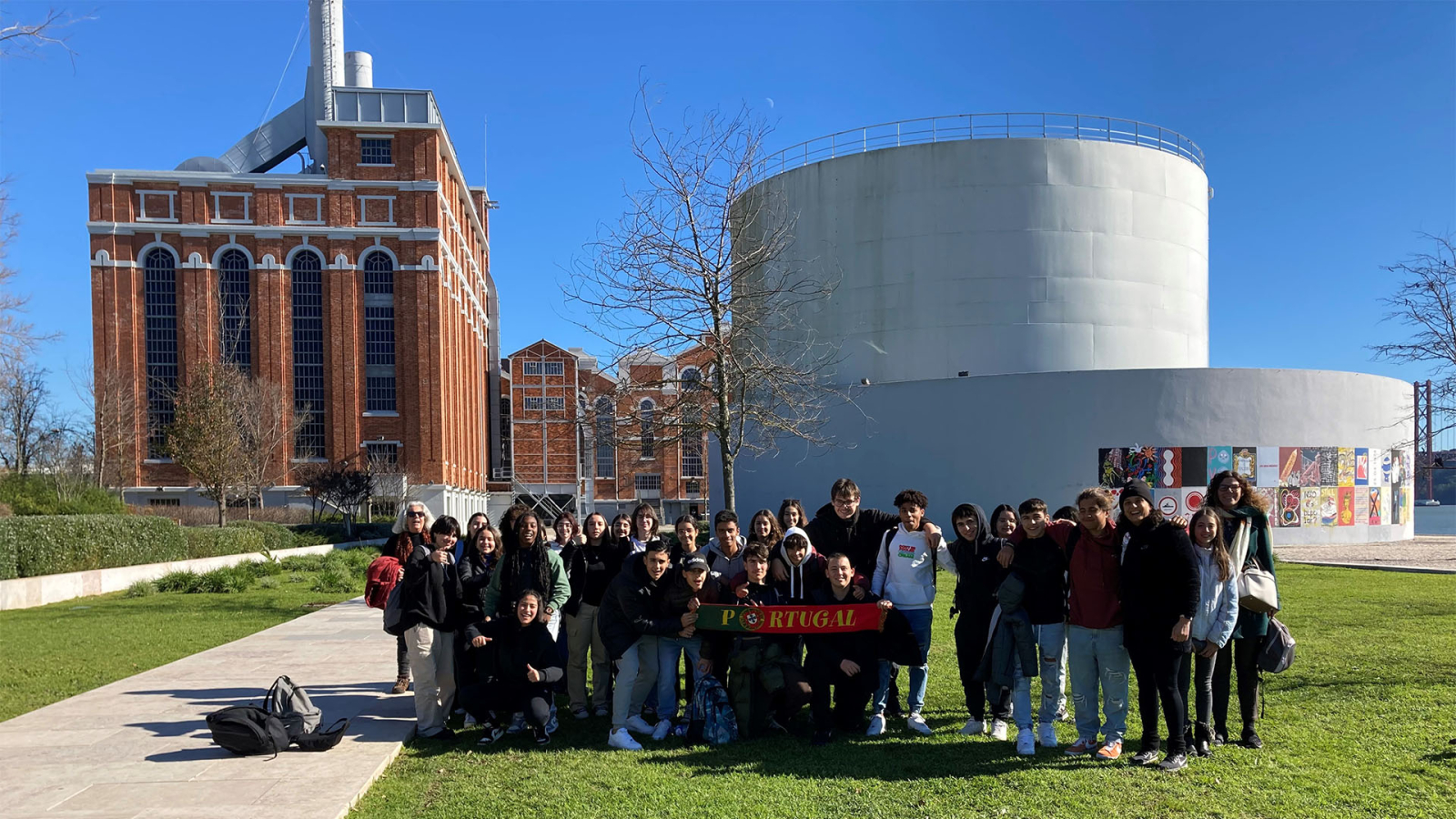 Visita de estudo a Lisboa - até tremeu!!!