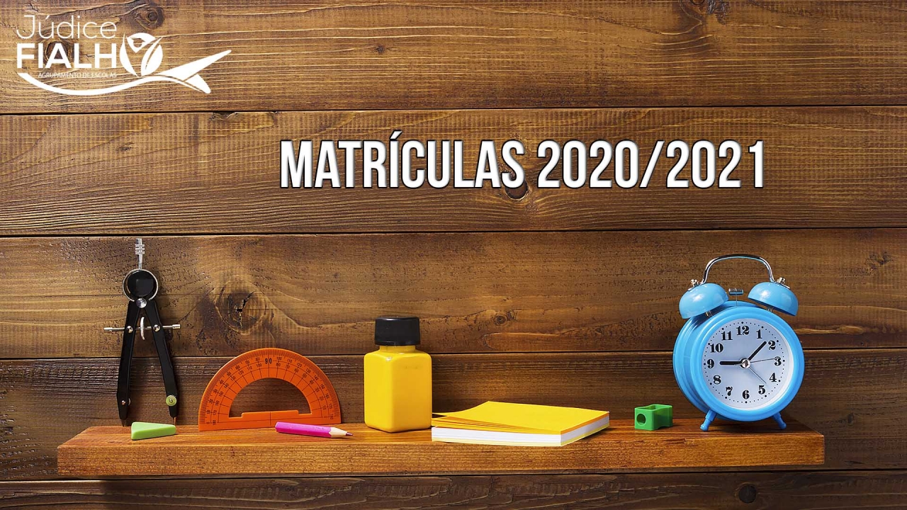 Matrícula dos alunos – 2020/2021