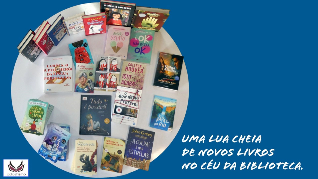 Novos livros na biblioteca